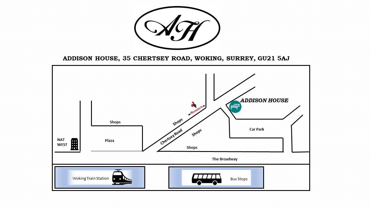 Addison House Hotel Woking Kültér fotó